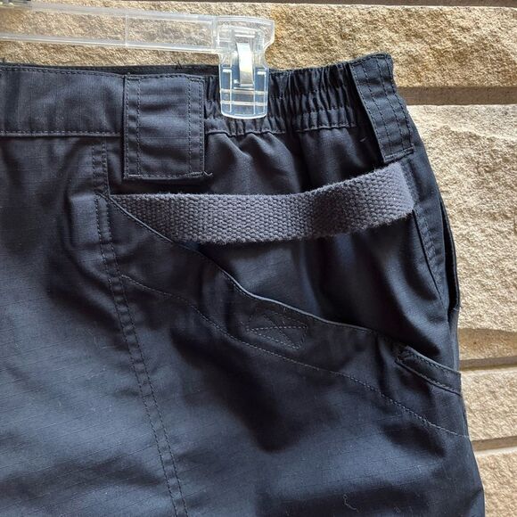 5.11 Tactical WOMEN'S TACLITE® PRO 9" RIPSTOP SHORT Dark Navy Blue size 18 - Picture 9 of 14